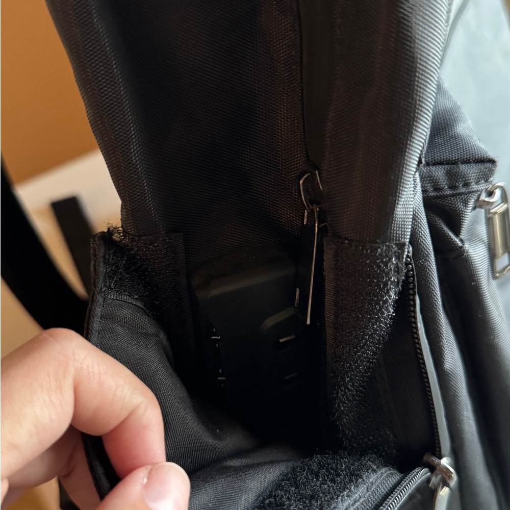 Black Lockable Smell Proof Backpack - image 5